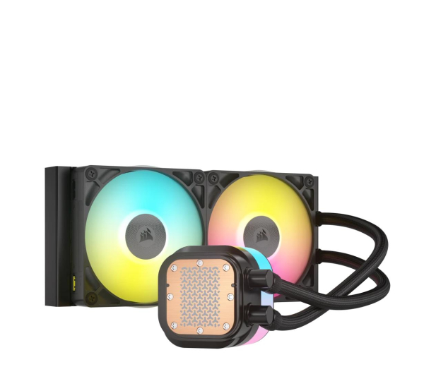 CORSAIR iCUE LINK TITAN 240 RX RGB 2x120mm - 1300115 - zdjęcie